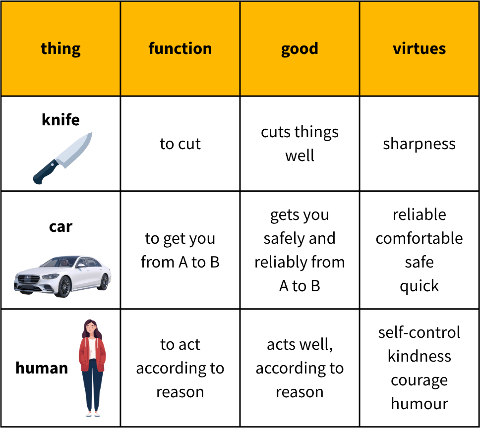Aristotle function argument